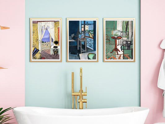HENRI MATISSE - Set of 3 Interior Still Life Prints - Pathos Studio - Posters, Prints, & Visual Artwork