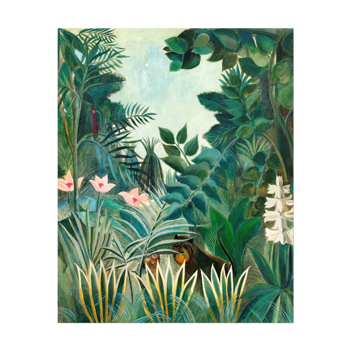 HENRI ROUSSEAU - La Jungle équatoriale