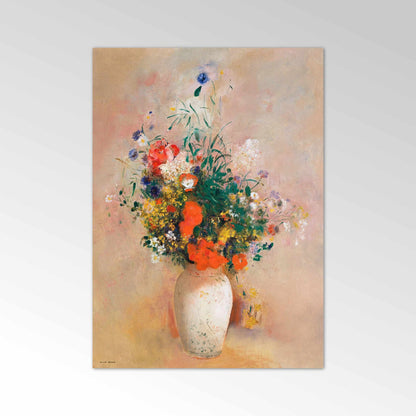 ODILON REDON - Blumenvase