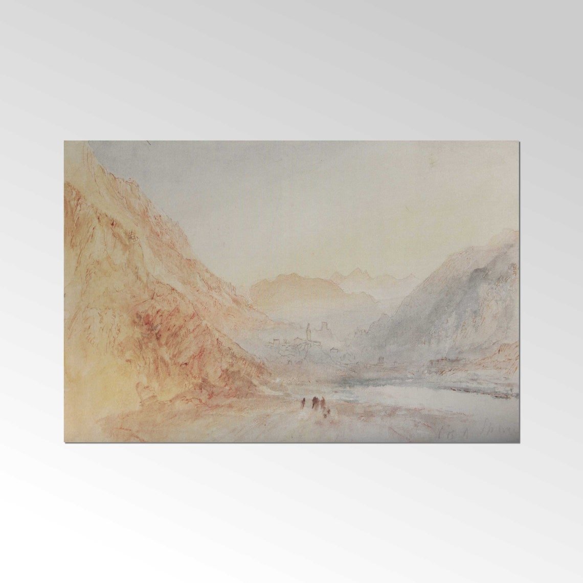 JMW TURNER - Splügen