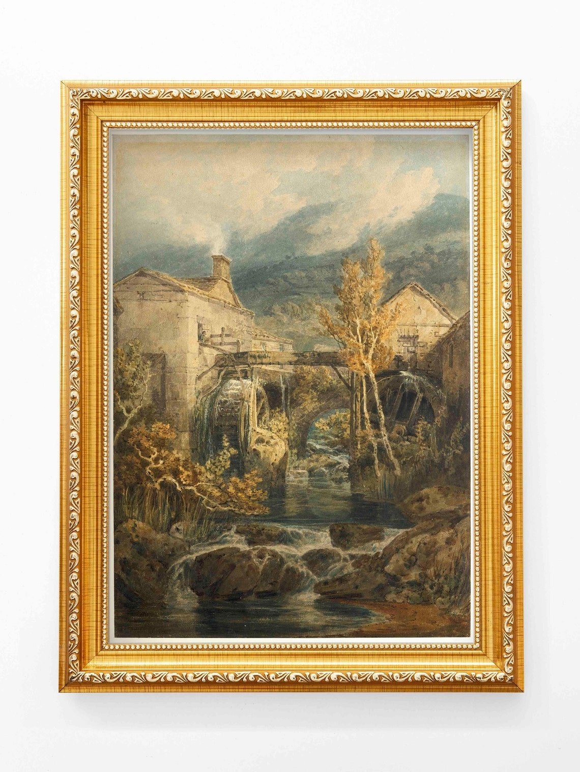 J. M. W. TURNER - The Old Mill, Ambleside