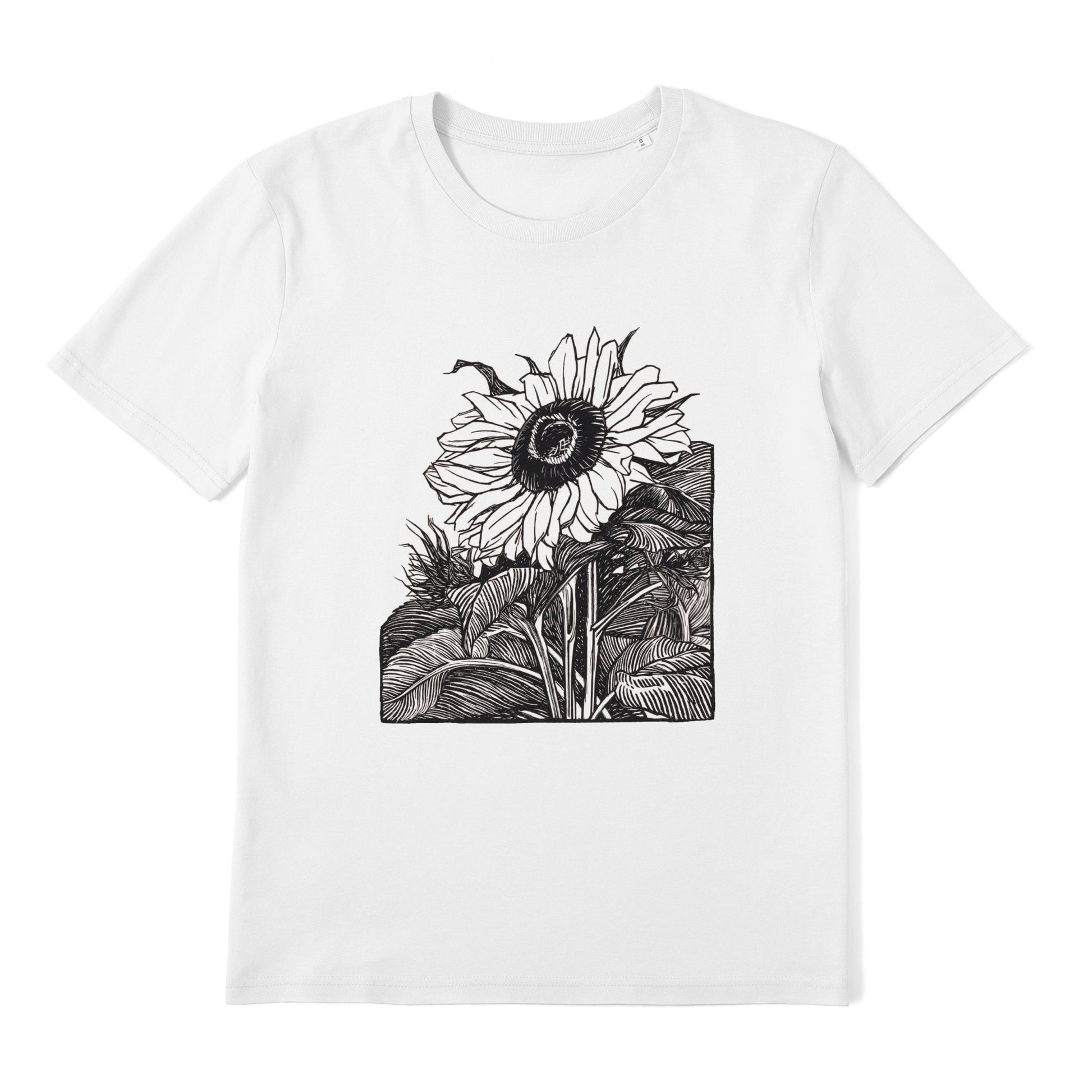 JULIE DE GRAAG - Sunflower T-Shirt - Pathos Studio - Shirts & Tops