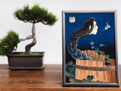 KATSUSHIKA HOKUSAI - The Plate Mansion - Pathos Studio - Posters, Prints, & Visual Artwork