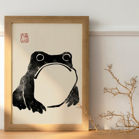 MATSUMOTO HOJI - Japanese Frog #1 - Pathos Studio - Posters, Prints, & Visual Artwork