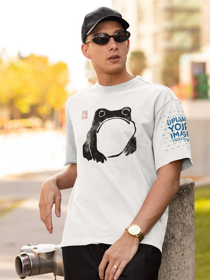 MATSUMOTO HOJI - Japanese Frog T-Shirt #1 - Pathos Studio - Shirts & Tops