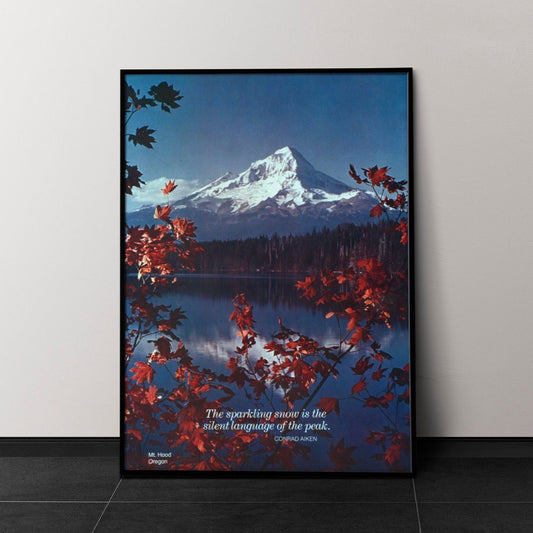 Mt. Hood, Oregon - Scenically Yours (Vintage Travel Poster) - Pathos Studio - Posters, Prints, & Visual Artwork
