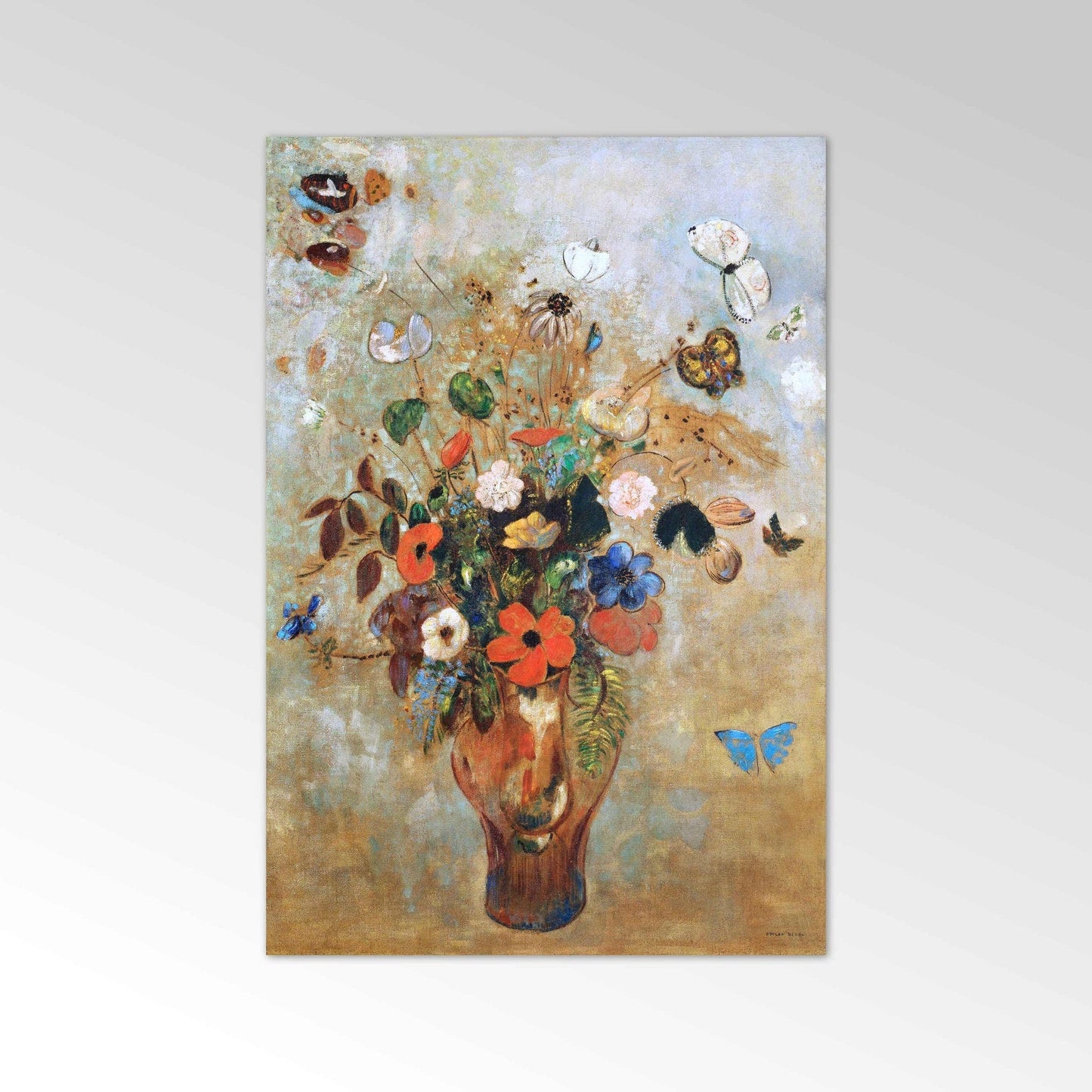 ODILON REDON - Still Life with Flowers