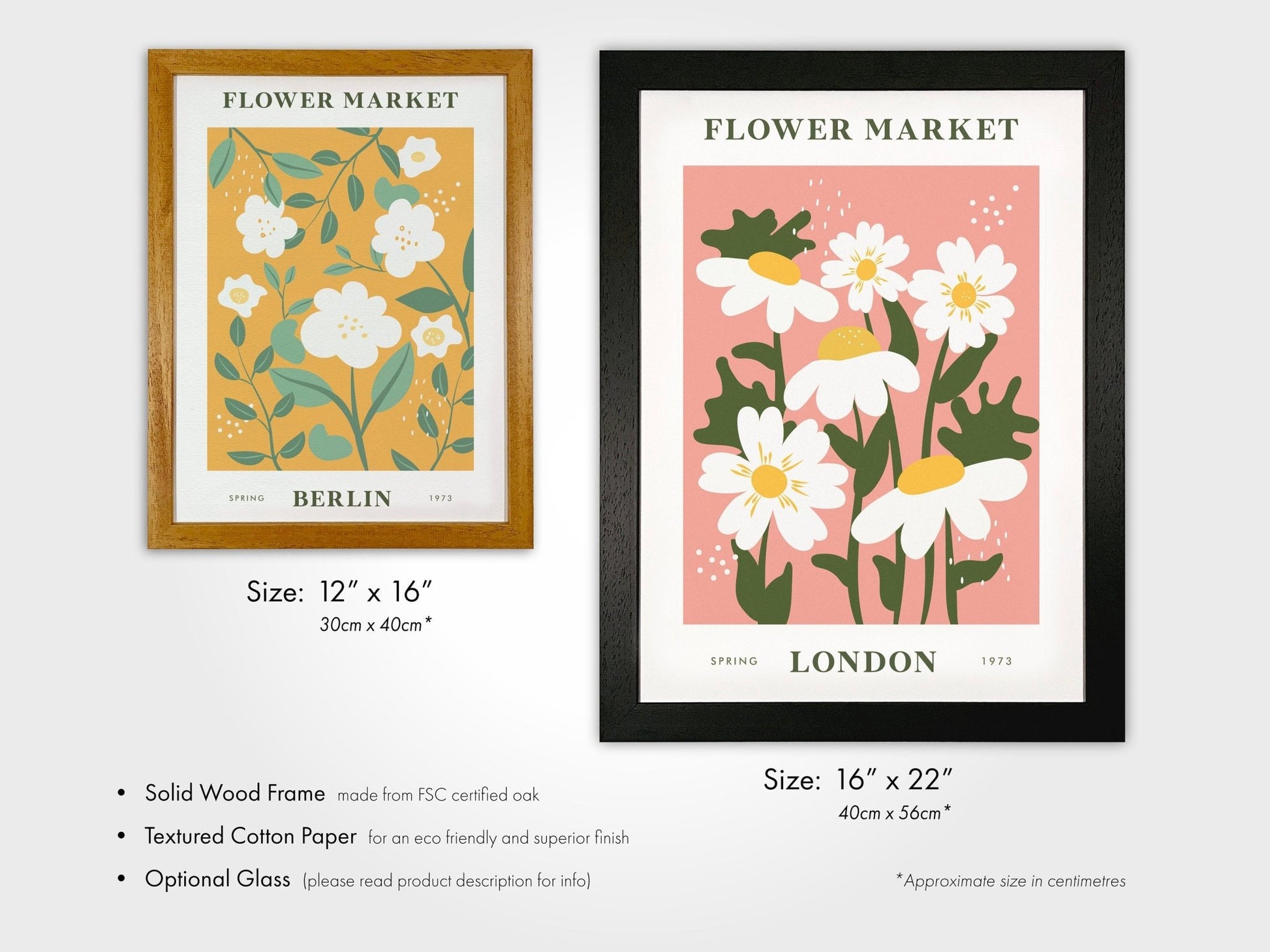 PARIS Flower Market Poster - Pathos Studio - Art Prints