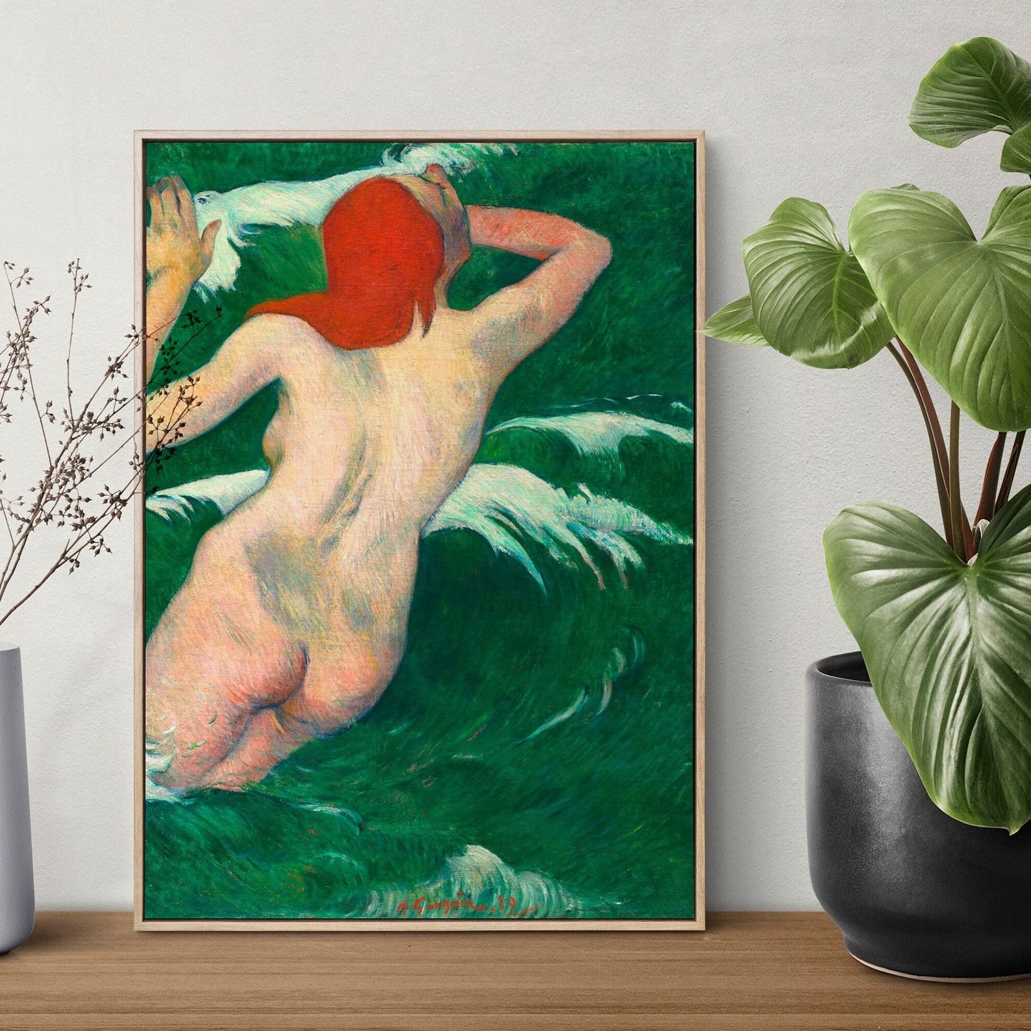 PAUL GAUGUIN - In the Waves (Dans Les Vagues) - Pathos Studio - Art Prints