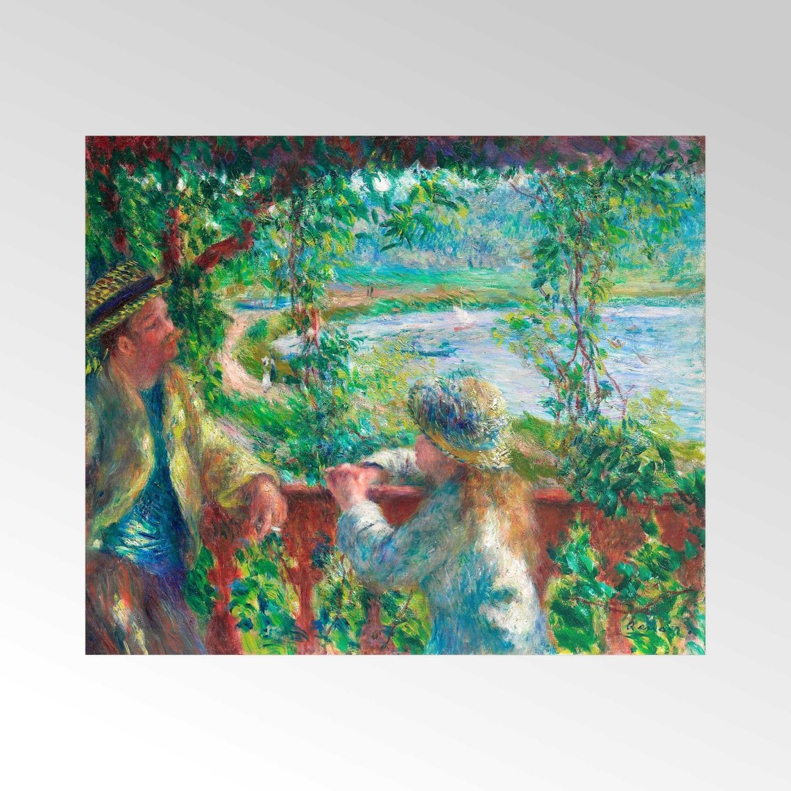 PIERRE-AUGUSTE RENOIR – In der Nähe des Sees