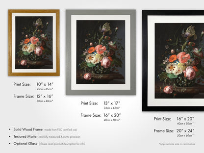 RACHEL RUYSCH - Still Life With Flowers On A Marble Tabletop - Pathos Studio - Art Prints