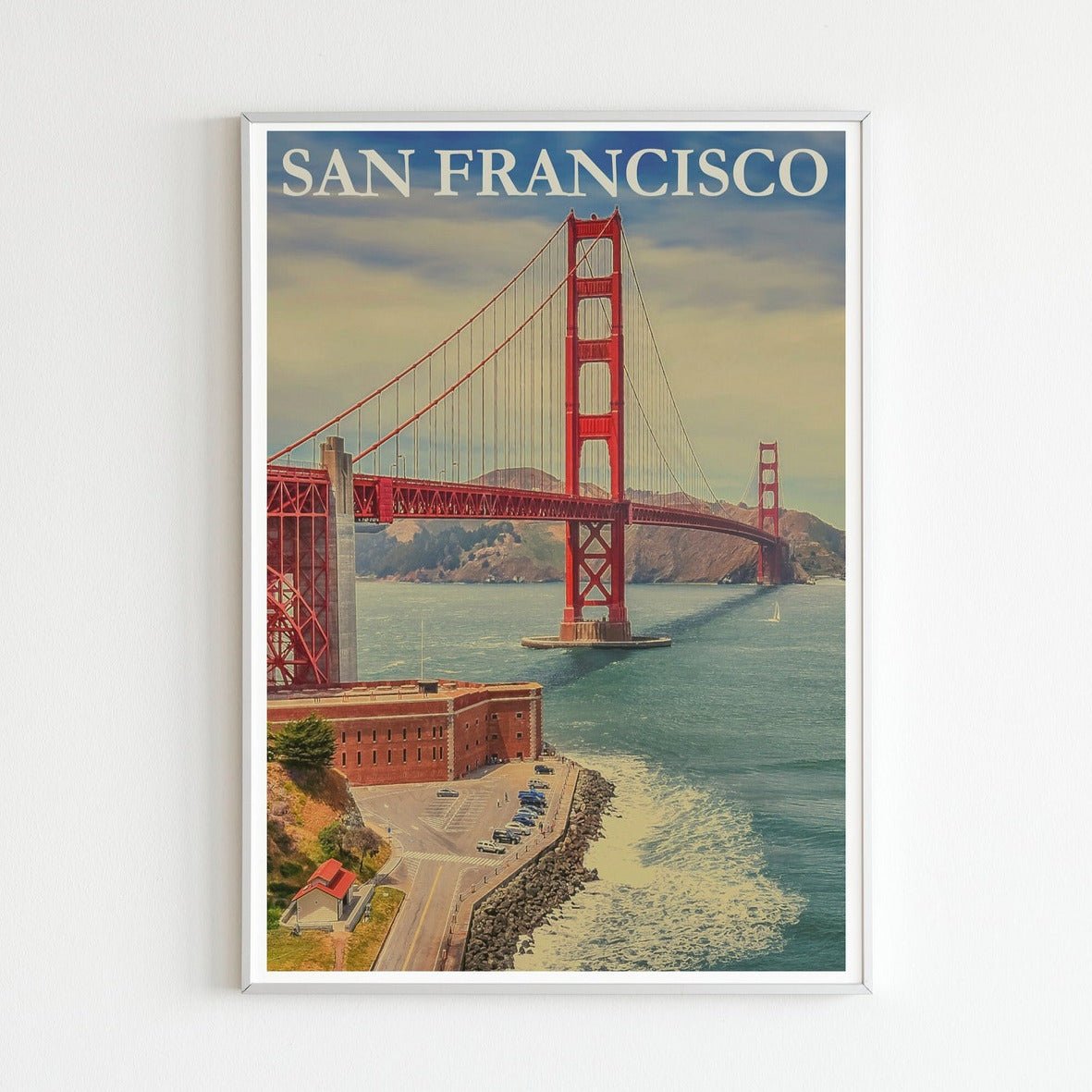 San Francisco - Vintage USA Travel Poster – Pathos Studio
