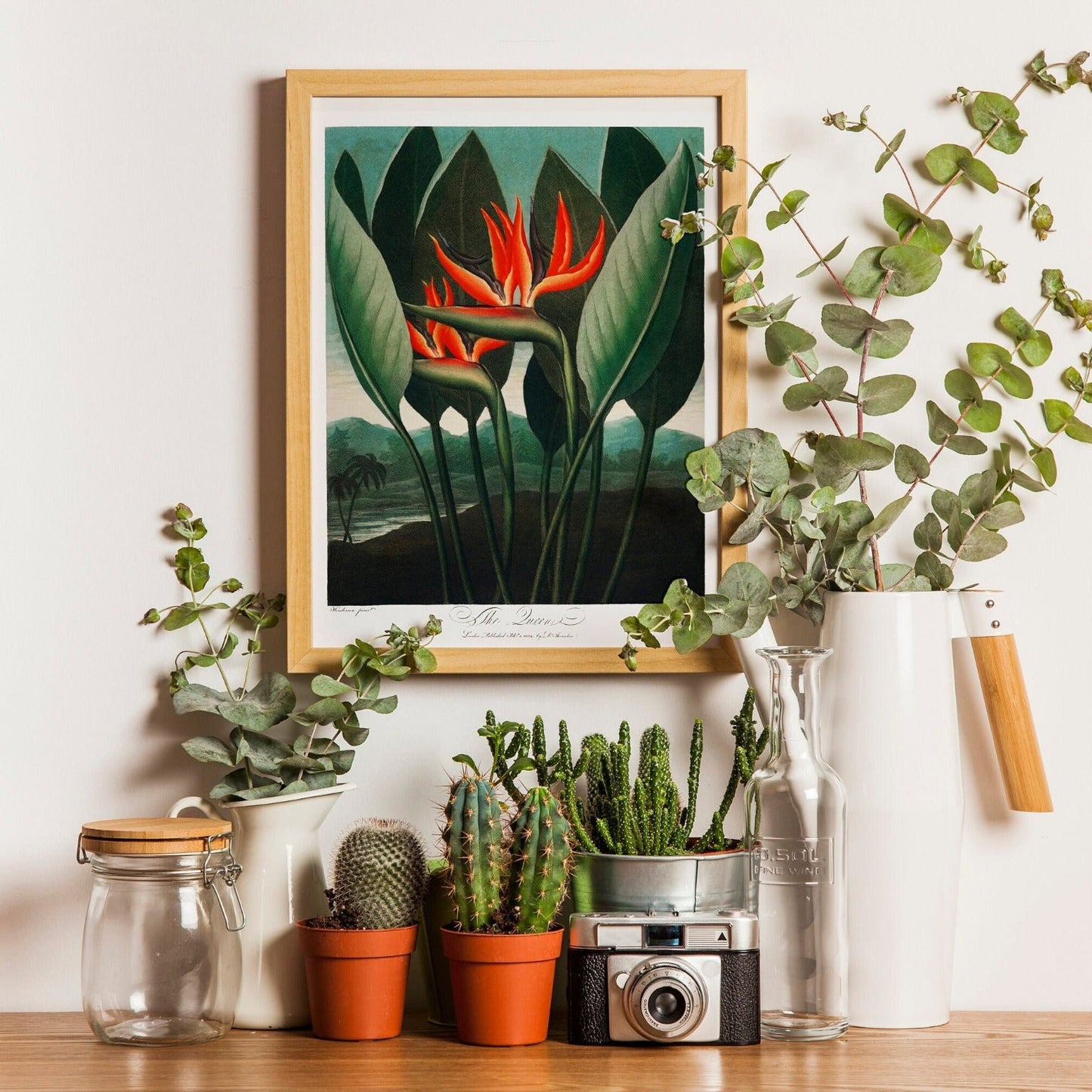 TEMPLE OF FLORA - Queen Plant - Pathos Studio - Art Prints