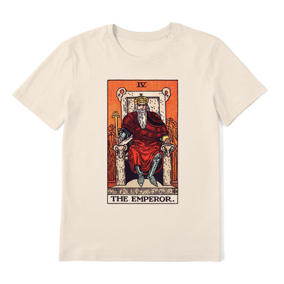 THE EMPEROR - Tarot Card T-Shirt - Pathos Studio - Shirts & Tops