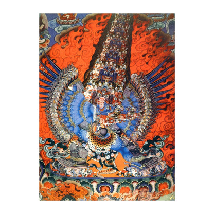 Tibetan Thangka (Traditional Buddhist Painting)