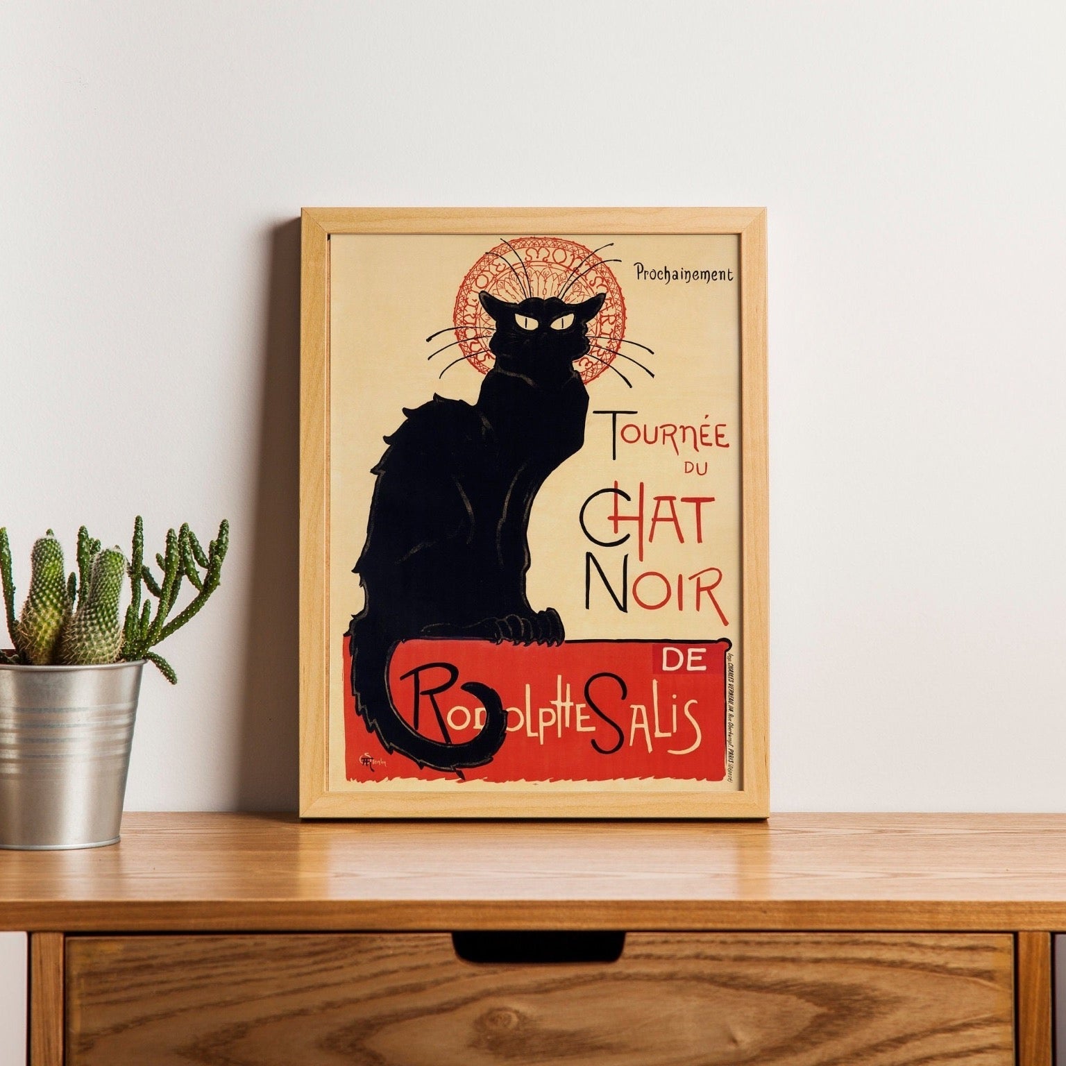 Tournée Du Chat Noir (Vintage Art Nouveau Poster) - Pathos Studio - Art Prints