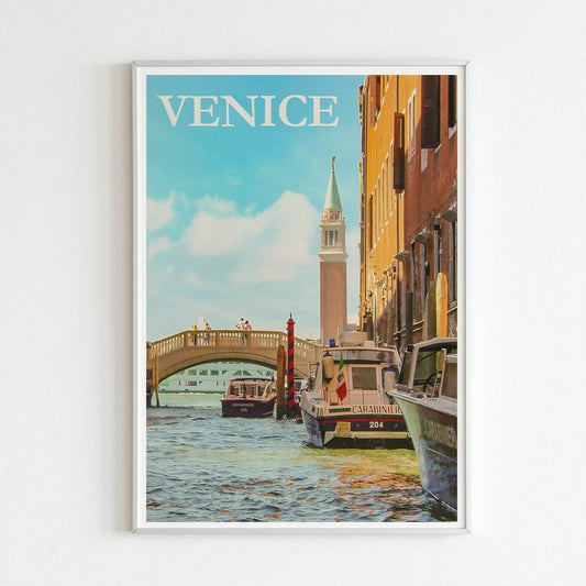 Venice - Vintage Italy Travel Poster