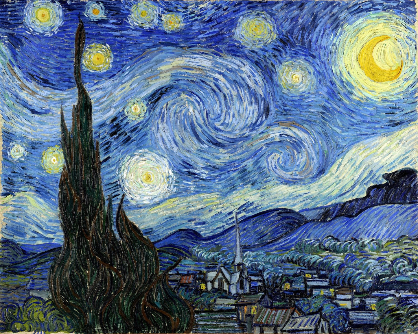 VINCENT VAN GOGH - Starry Night