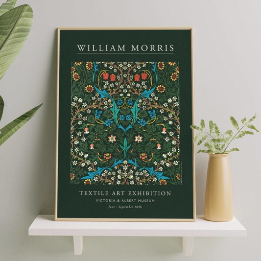WILLIAM MORRIS - Tulip (Exhibition Poster)