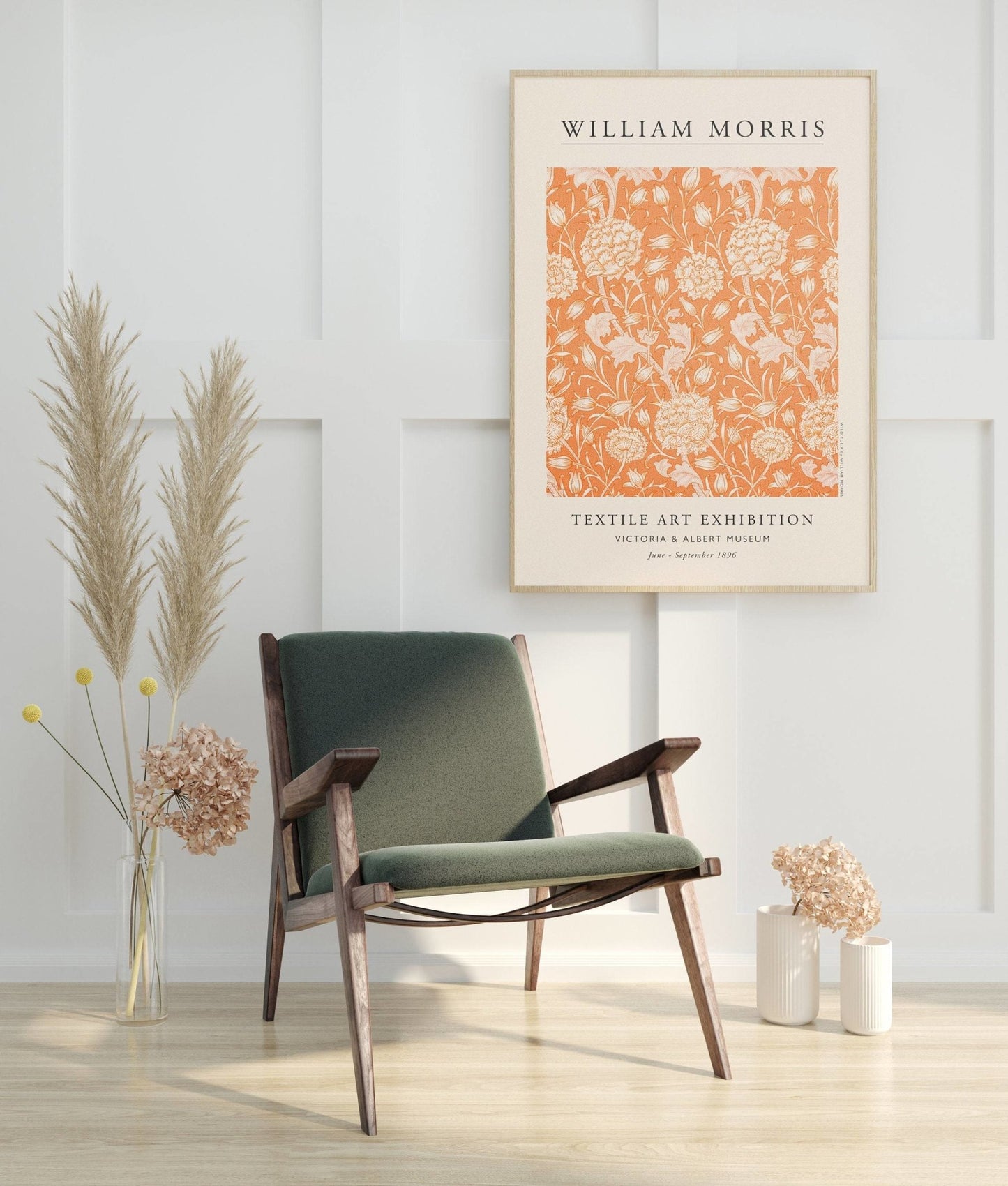 WILLIAM MORRIS - Wild Tulip (Exhibition Poster)