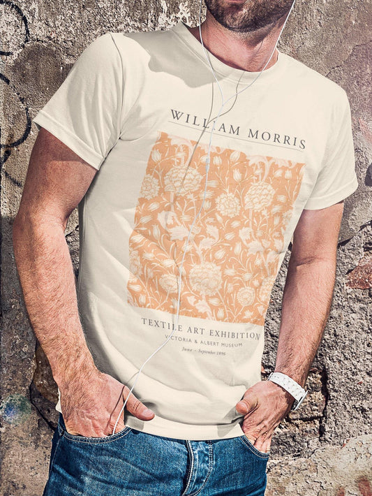 WILLIAM MORRIS - Wild Tulip Exhibition T-Shirt